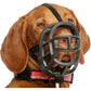 Baskerville Ultra Dog Muzzle Size 4 Black Adjustable Padded Humane Design for Medium Dogs Breathable