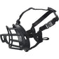 Baskerville Ultra Dog Muzzle Size 4 Black Adjustable Padded Humane Design for Medium Dogs Breathable