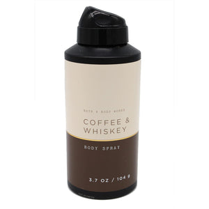 MyT BBW Coffee & Whiskey Men’s Body Spray, 3.7 oz, Pack of 1