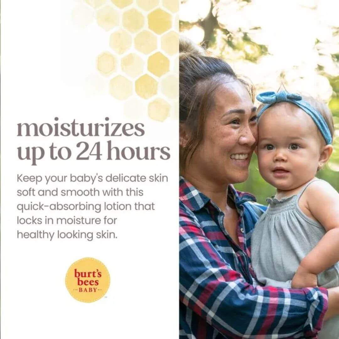 Burt's Bees Baby Fragrance Free Nourishing Body Lotion 170g,792850010017