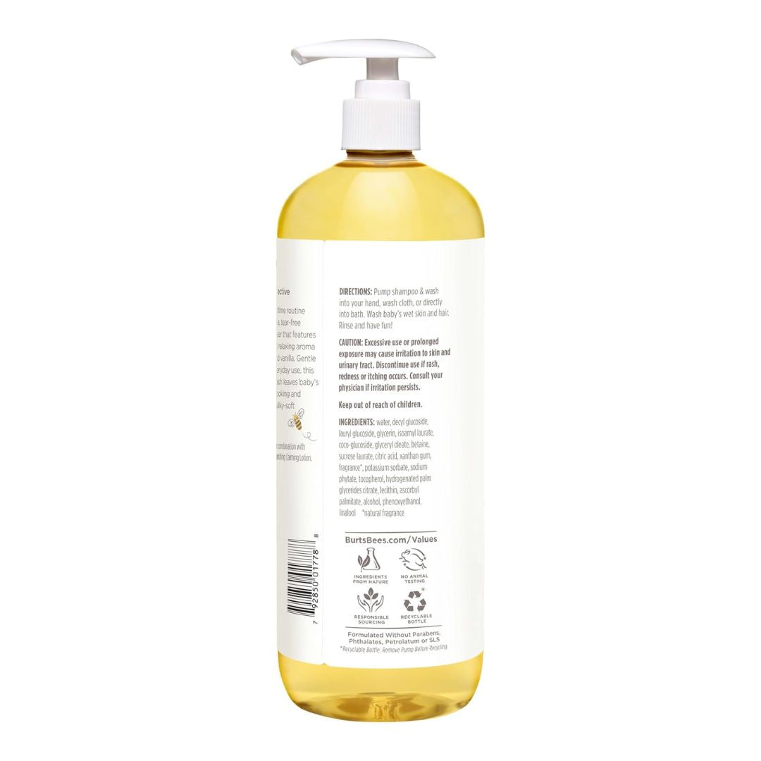 Burt's Bees Baby Calming Lavender Shampoo & Wash 621ml,792850017788