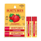 Burt's Bees Strawberry Moisturizing Lip Balm (Pack Of 2) 4.25g Each