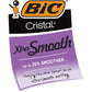 BIC Cristal Xtra Smooth Ballpoint Pen, Medium Point (1.0mm), Black, For Everyday Writing Activities, 10-Count,