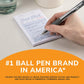 BIC Glide Bold Retractable Ball Point Pen, Bold Point (1.6mm), Black, Great For Everyday Use, 4-Count,