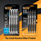 BIC Glide Bold Retractable Ball Point Pen, Bold Point (1.6mm), Black, Great For Everyday Use, 4-Count,