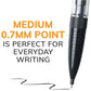 BIC Xtra Smooth Mechanical Pencils with Erasers, Bright Edition, Medium Point 07mm, 40-Count Pack, Bulk Pencils for School & Office Supplies
