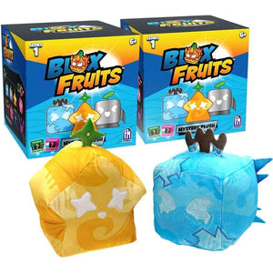 BLOX Fruits - Mystery Fruit Collectible Plush 2-Pack (4 Tall, Series 1) [Includes DLC, Officially Licensed], Mixed, CP3310-2PK,