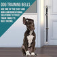 BlueTree Adjustable Dog Potty Training Doorbells 7 Loud Bells Easy Puppy Training