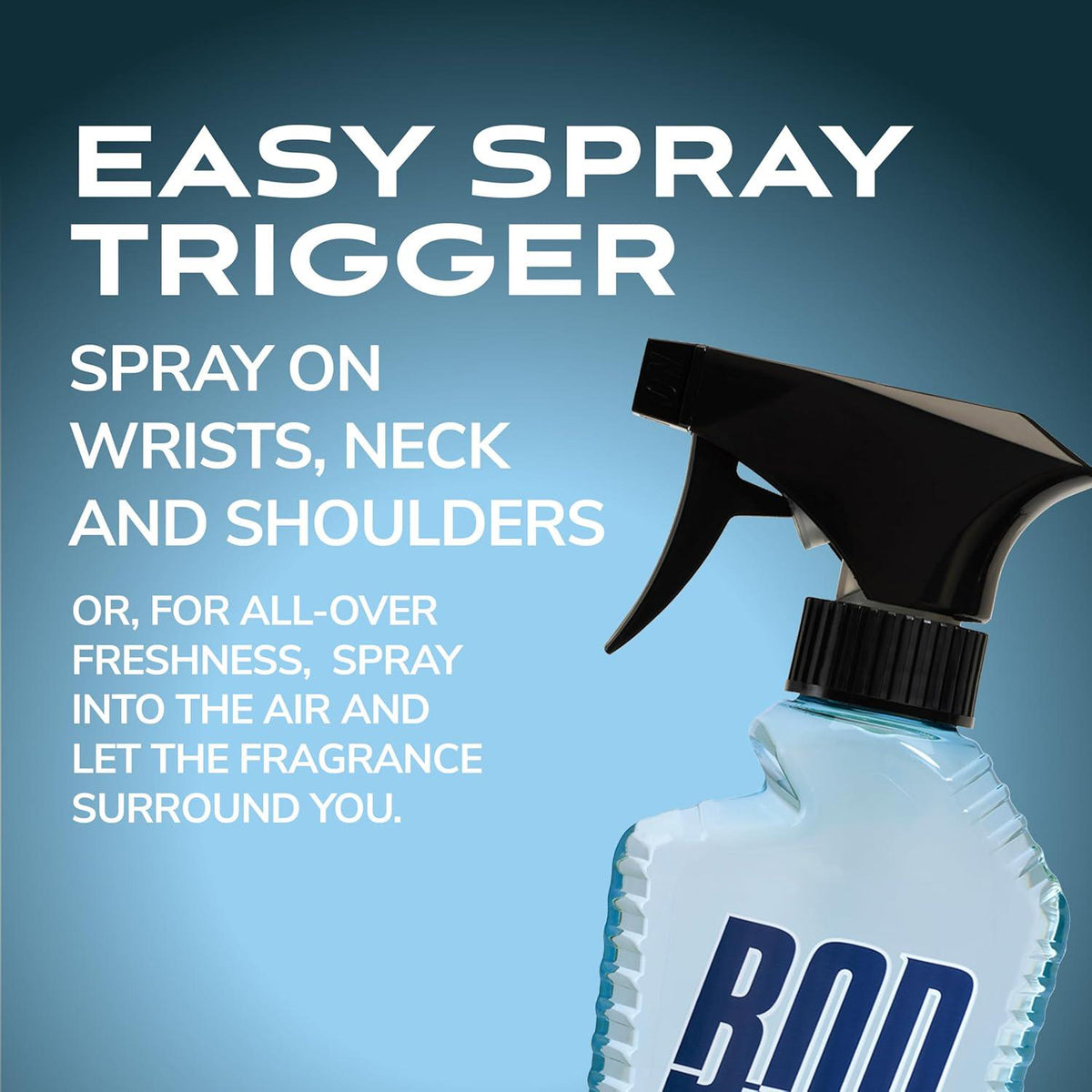 BOD Man Fragrance Body Spray, Calm Air, 8 Fl Oz,