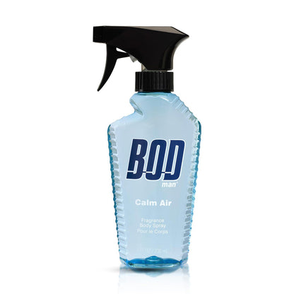 BOD Man Fragrance Body Spray, Calm Air, 8 Fl Oz,