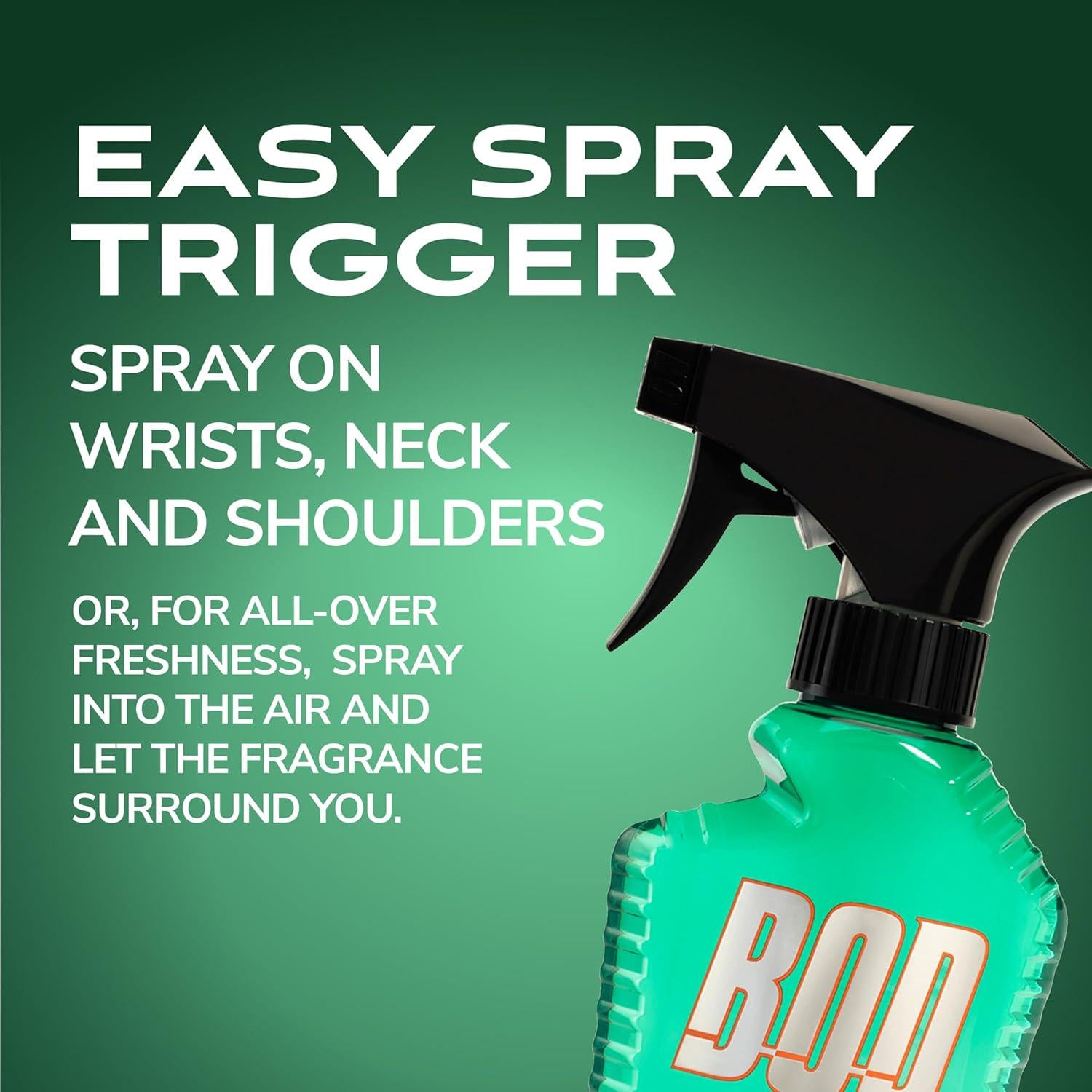 BOD Man Fragrance Body Spray, Fresh Guy, 8 Fl Oz,