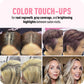 Boldify BOLDIFY Hairline Powder - Root Touch Up Hair Color For Gray Coverage - Bald Spot Concealing Hair Powder For Women And Men - 48-Hour Stain-Proof - Medium Brown