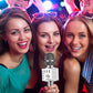 BONAOK Wireless Bluetooth Karaoke Microphone,3-in-1 Portable Handheld Karaoke Mic Speaker Machine Home Party Birthday For All Smartphones Q37 (Space Gray),