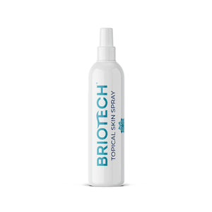 BRIOTECH BRIOTECH Topical Skin Spray, Hypochlorous Acid Spray For Body And Face, Eyelid Cleanser, HOCl Facial Mist, Support Against Irritation And Redness, Stocking Stuffers, Packaging May Vary, 4 Oz, 1 Ct