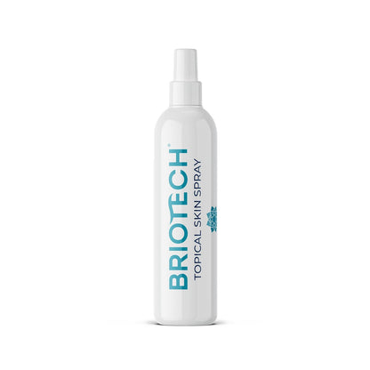 BRIOTECH BRIOTECH Topical Skin Spray, Hypochlorous Acid Spray For Body And Face, Eyelid Cleanser, HOCl Facial Mist, Support Against Irritation And Redness, Stocking Stuffers, Packaging May Vary, 4 Oz, 1 Ct