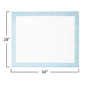BV Extra-Large Puppy Pee Pads, 28"x34", 40 Ct, Leak-Proof, Odor Control, 6-Layer Design, XL Dogs