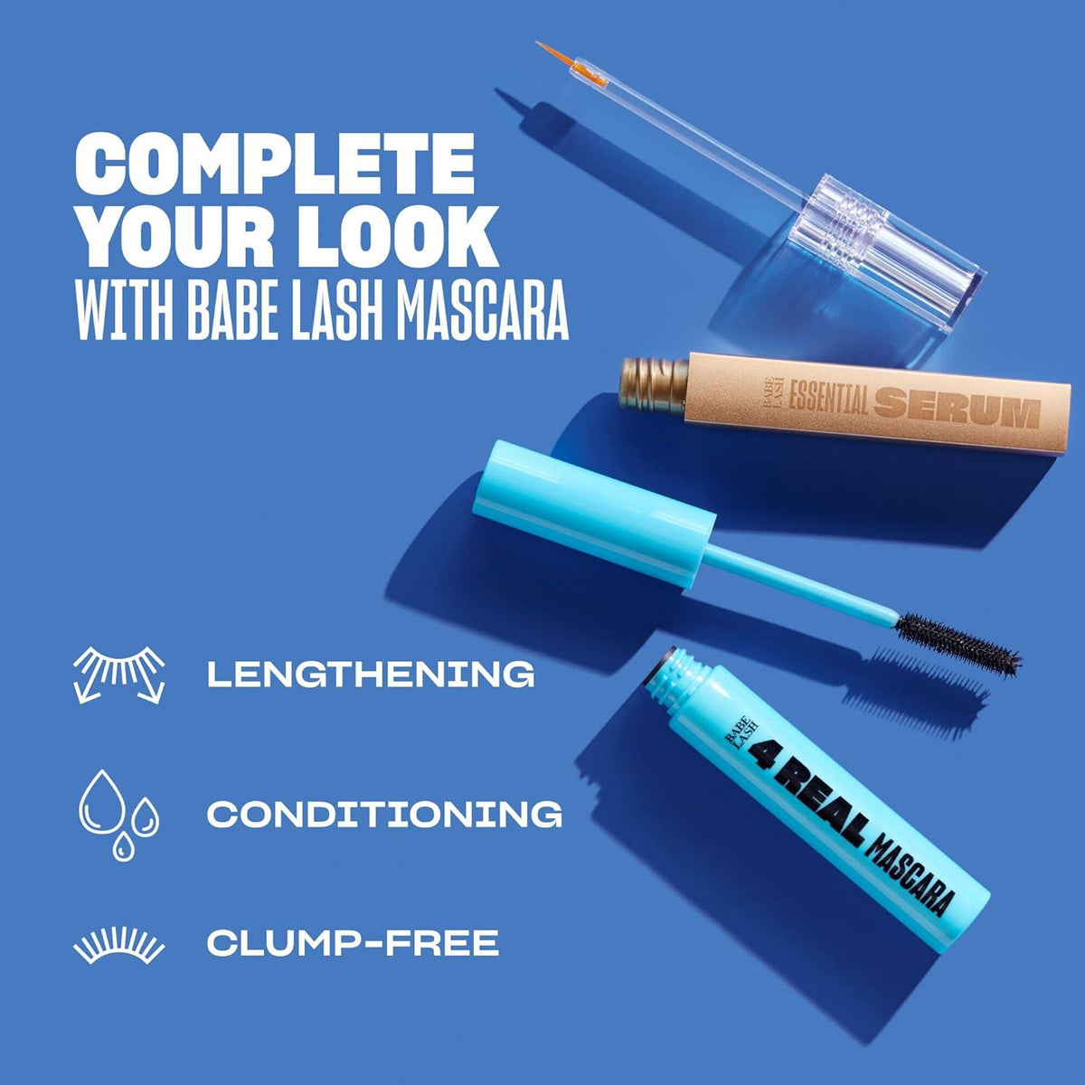 Babe Original Lash Serum - Fuller And Longer Looking Eyelashes, Advanced Lash Enhancing Treatment For Natural Lashes, Extensions And Eyebrows, Vegan And Cruelty-Free