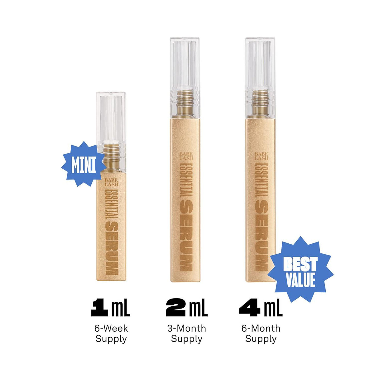 Babe Original Lash Serum - Fuller And Longer Looking Eyelashes, Advanced Lash Enhancing Treatment For Natural Lashes, Extensions And Eyebrows, Vegan And Cruelty-Free