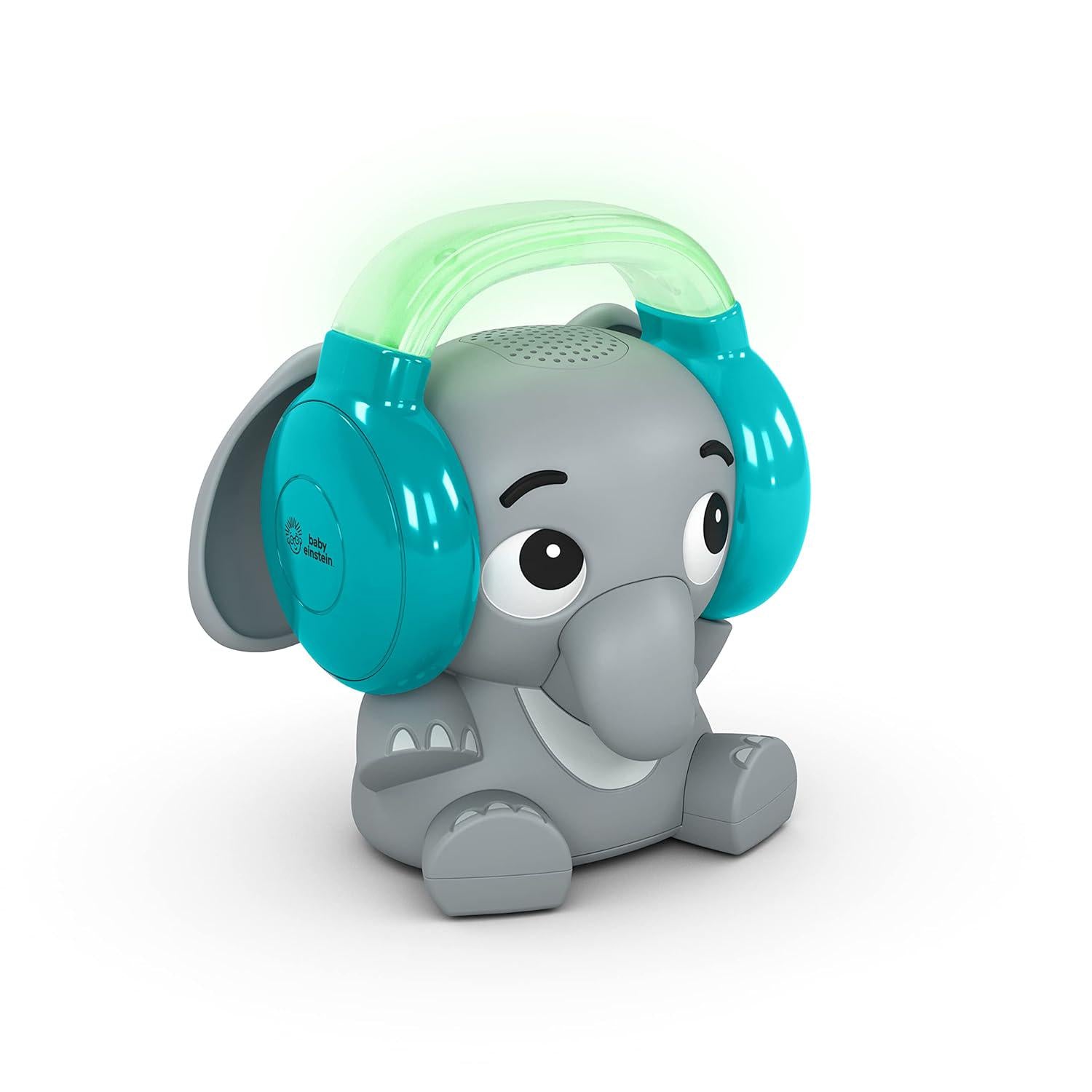 Baby Einstein Earl The Elephant Baby Sound Machine And Music Player, Included Music And Sounds, White Noise, Bluetooth, Stream Music, Multi-Color Night Light, Use Day And Night, Infant To Toddler,