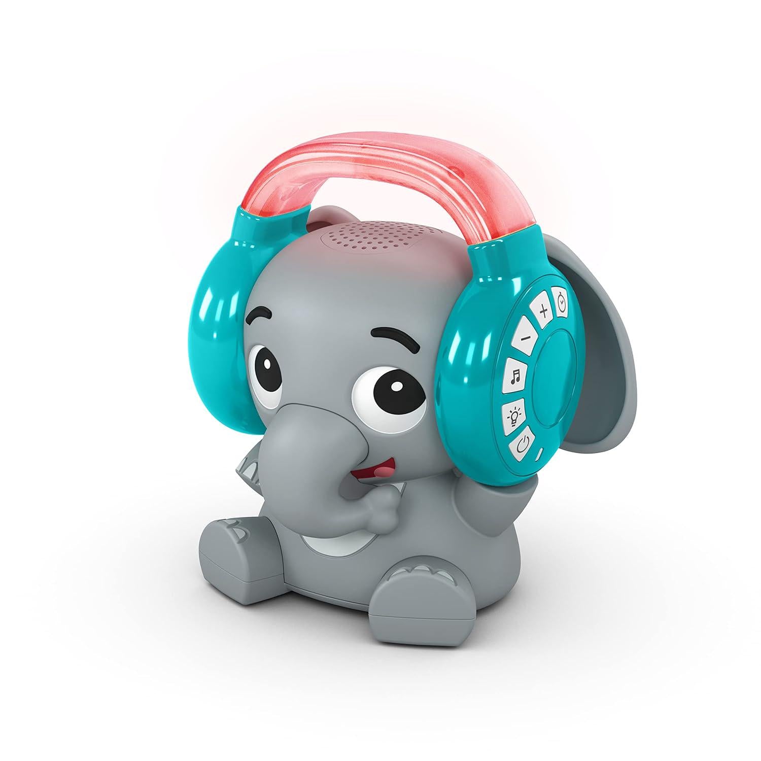 Baby Einstein Earl The Elephant Baby Sound Machine And Music Player, Included Music And Sounds, White Noise, Bluetooth, Stream Music, Multi-Color Night Light, Use Day And Night, Infant To Toddler,