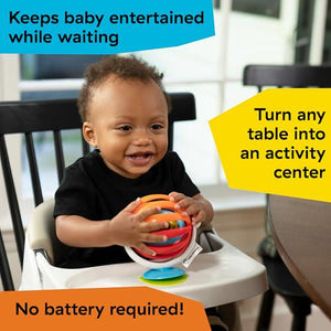 Baby Einstein Sticky Spinner Suction Toy, BPA-Free, For High Chair or Tray, Age 3 Months+