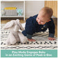 Baby Gund Animated Flappy Elephant, 12", Gray Plush Toy, Sings & Flaps Ears, For Babies Ages 0+