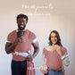 Baby Wrap Carrier Sling For Newborns To Toddlers - Stretchy Hands-Free Baby Carrier 7-35 Lbs (Dusty Pink),