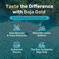 Baja Gold Mineral Sea Salt, Pure & Organic, Natural Grain Salt for Cooking & Baking, Low Sodium, Authentic Baja Salt, 5lb Resealable Bag, 1,500 Servings