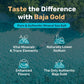 Baja Gold Pure Organic Mineral Sea Salt, Low Sodium, Natural Grain Salt for Cooking & Baking, 1 lb Resealable Bag, 300 Servings