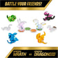 Bakugan Evolutions, Bakugan Genesis Collection Pack, 2 Light Up Bakugan Action Figures, 4 Exclusive Bakugan, 2 Nanogan, 8 Bakugan Cards And 4 BakuCores, Kids Toys For Boys Ages 6 And Up,