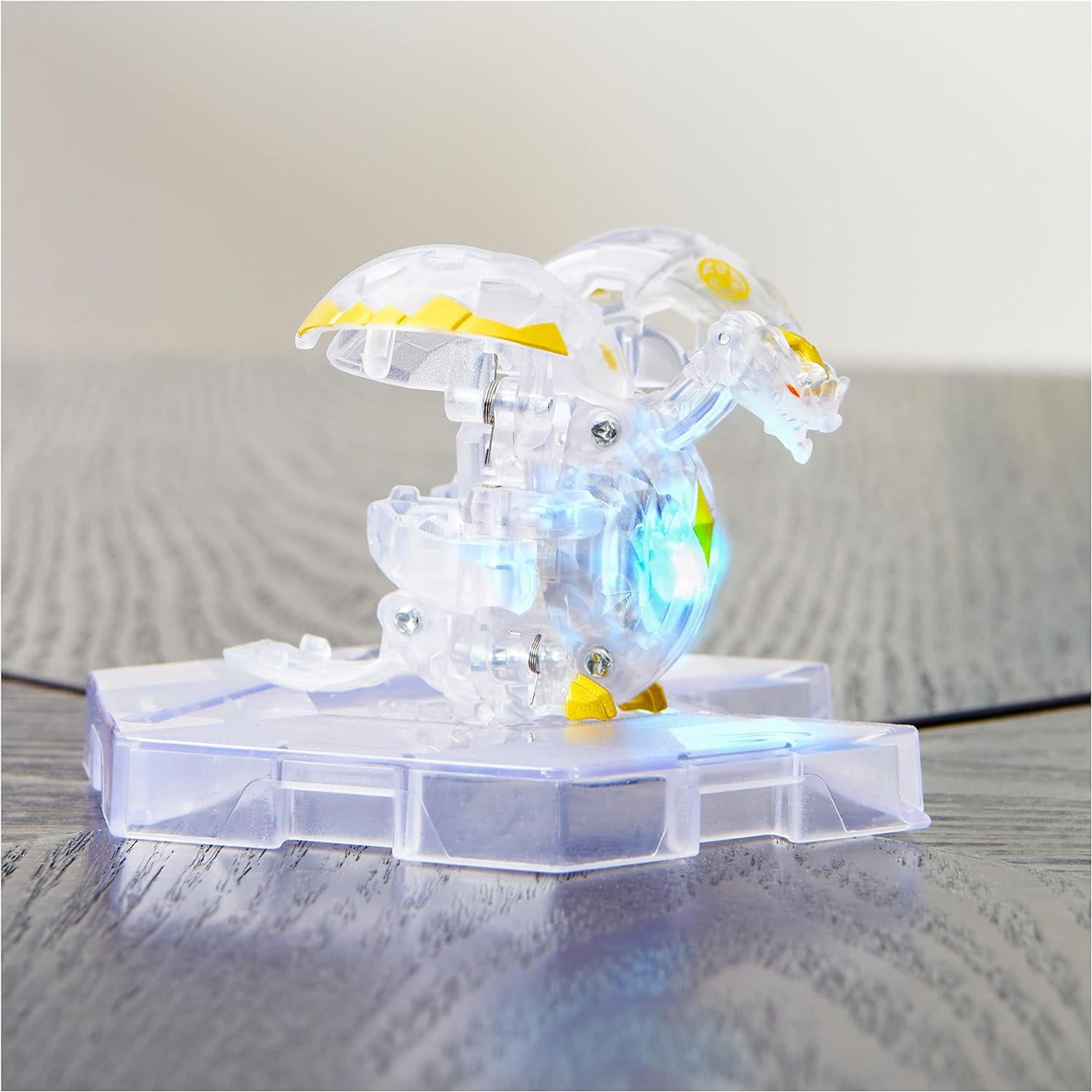 Bakugan Evolutions, Bakugan Genesis Collection Pack, 2 Light Up Bakugan Action Figures, 4 Exclusive Bakugan, 2 Nanogan, 8 Bakugan Cards And 4 BakuCores, Kids Toys For Boys Ages 6 And Up,