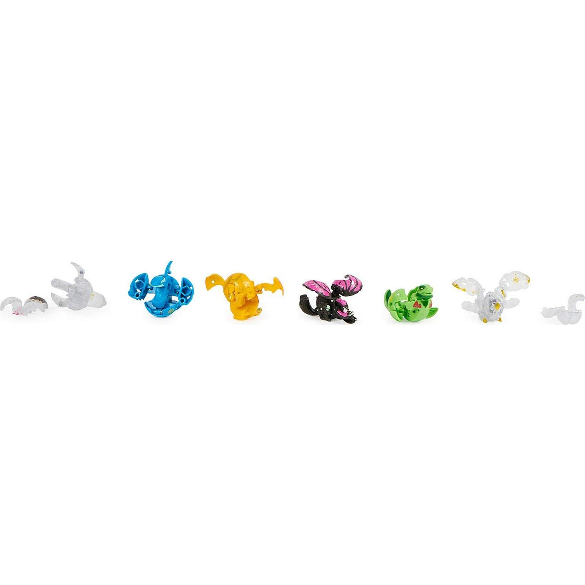Bakugan Evolutions, Bakugan Genesis Collection Pack, 2 Light Up Bakugan Action Figures, 4 Exclusive Bakugan, 2 Nanogan, 8 Bakugan Cards And 4 BakuCores, Kids Toys For Boys Ages 6 And Up,
