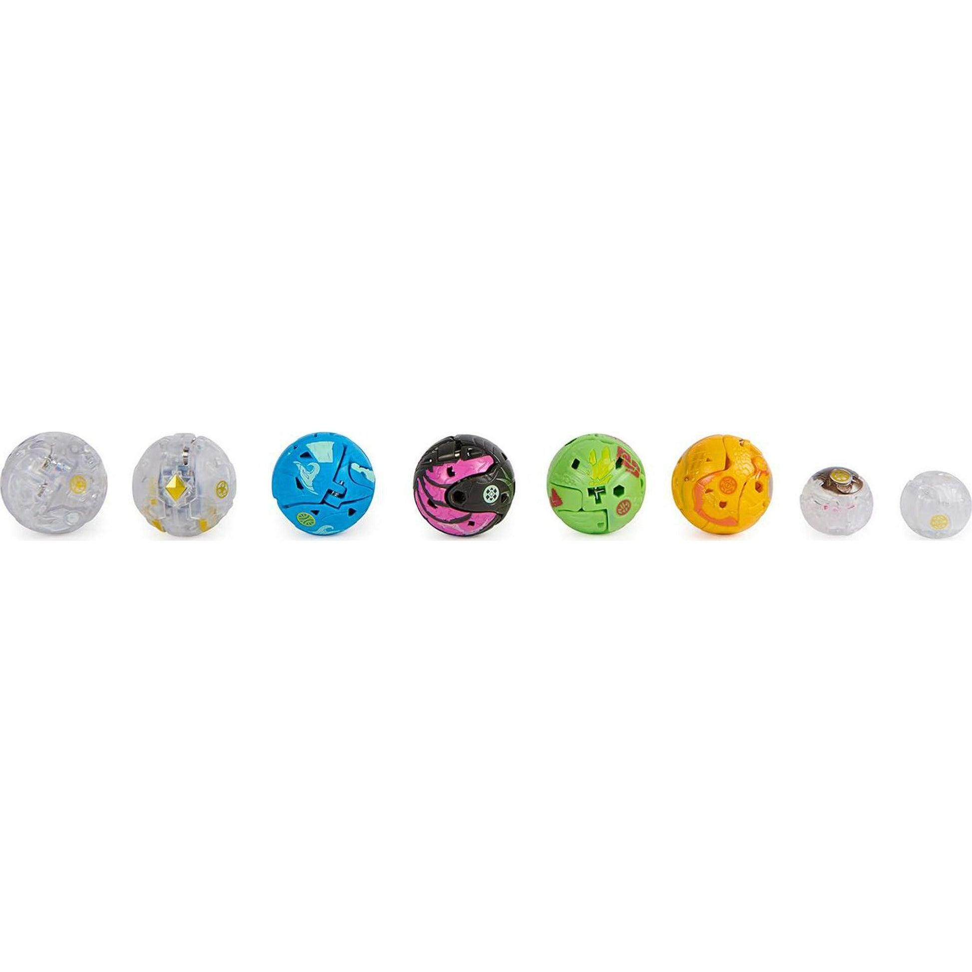 Bakugan Evolutions, Bakugan Genesis Collection Pack, 2 Light Up Bakugan Action Figures, 4 Exclusive Bakugan, 2 Nanogan, 8 Bakugan Cards And 4 BakuCores, Kids Toys For Boys Ages 6 And Up,