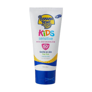 Banana Boat Kids Sensitive SPF 50+ PA++++ Mineral Based Sunscreen Lotion 90ml