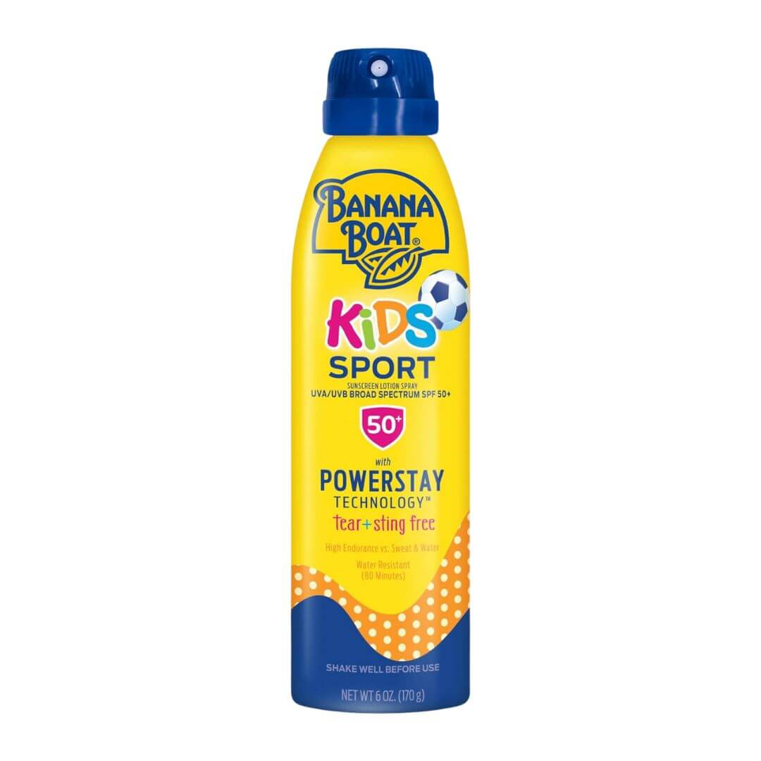 Banana Boat Kids Sport Powerstay 50+ Sunscreen Spray 170g