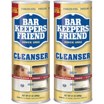 Bar Keepers Friend 11514 21 Oz Cleaner And Polish (Pack Of 2),