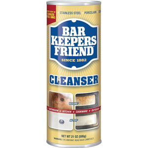 Bar Keepers Friend 11514 21 Oz Cleaner And Polish (Pack Of 2),