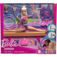 Barbie Gymnastics Playset Doll with Flipping Bar Balance Beam Warm Up Suit and Accessories