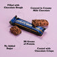 BAREBELLS Barebells Protein Bars Chocolate Dough - 12 Count, 20g High Protein Treats - Chocolate Nutrition Bar With 1g Total Sugars - On-The-Go Breakfast Or Post-Workout Snack
