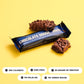 BAREBELLS Barebells Protein Bars Chocolate Dough - 12 Count, 20g High Protein Treats - Chocolate Nutrition Bar With 1g Total Sugars - On-The-Go Breakfast Or Post-Workout Snack
