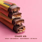 Barebells Soft Protein Bars, Caramel Choco Flavor, 12 Bars (19oz), 16g High Protein, Low Sugar, Soft Snack & Breakfast Bars