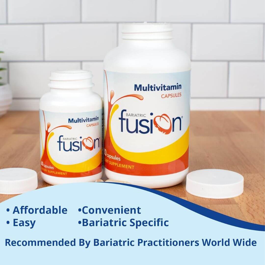 Bariatric Fusion Multivitamin Without Iron 180 Capsules,858208007778