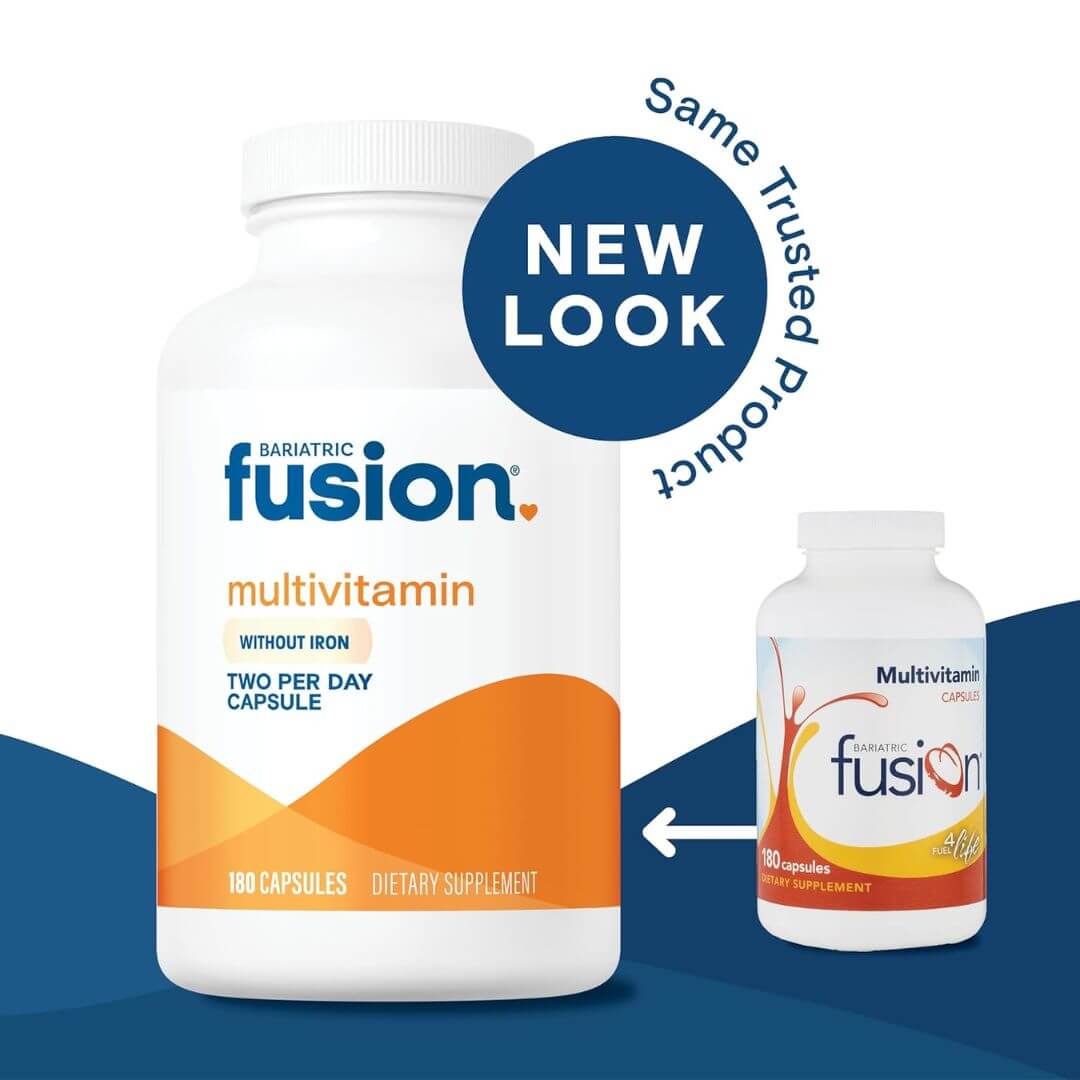 Bariatric Fusion Multivitamin Without Iron 180 Capsules,858208007778