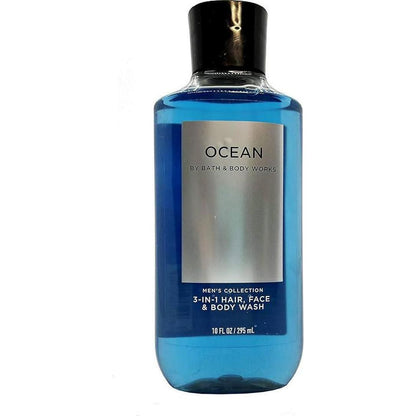 Bath & Body Works 2-in-1 Ocean Hair & Body Wash for Men, 10 oz