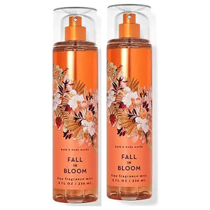 Bath & Body Works Fall in Bloom Fine Fragrance Body Mist, Gift Set, 8 oz (Pack of 2)