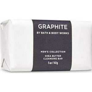 Bath & Body Works Graphite for Men Shea Butter Cleansing Bar, 4.2 oz