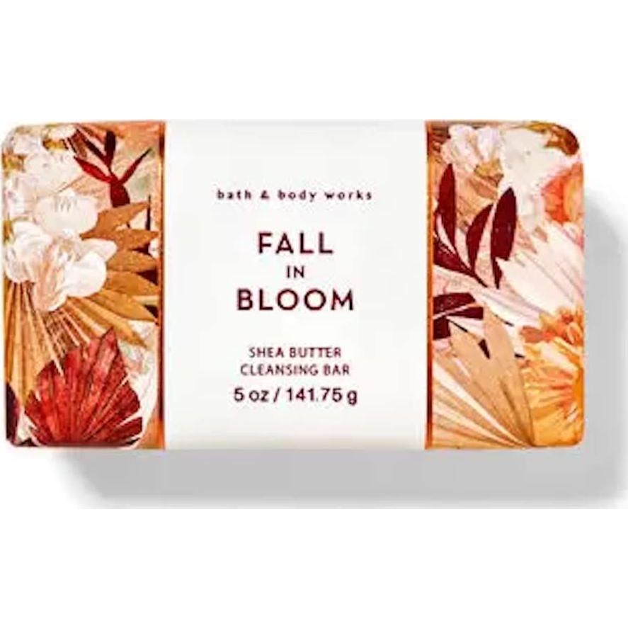Bath & Body Works Fall in Bloom Shea Butter Cleansing Bar Soap, 4.2 oz, Fall Scent