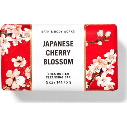 Bath & Body Works Japanese Cherry Blossom Shea Butter Cleansing Bar, 4.2 oz