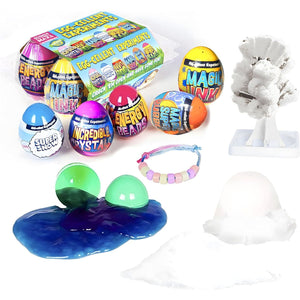 Be Amazing Egg-Cellent Science Kit, 6 Fun Egg Experiments for Kids, STEM Toy, Easter Basket Gift Ages 8+