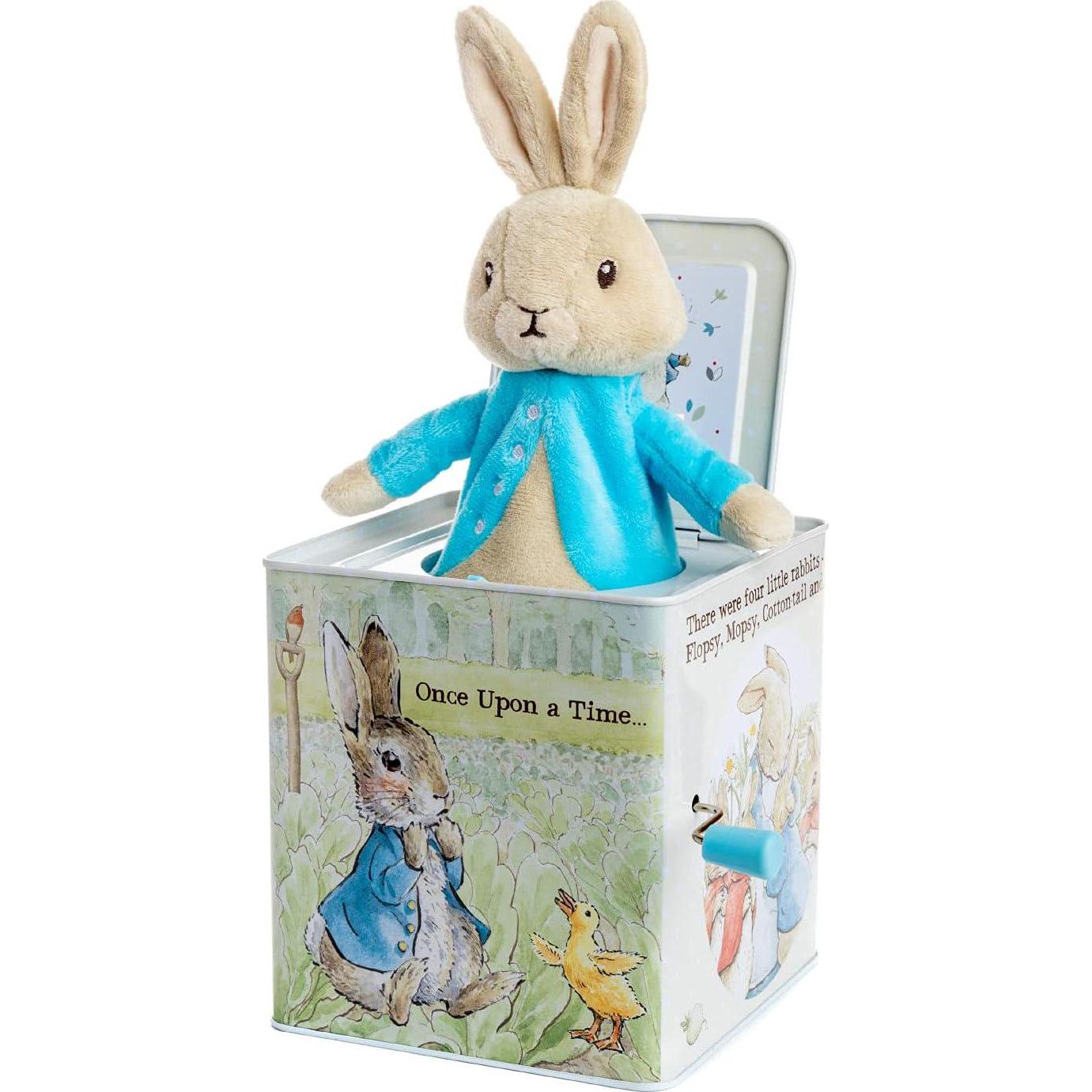 Beatrix Potter Peter Rabbit Jack in the Box Multicolor Standard Pop Up Toy for Toddlers and Kids